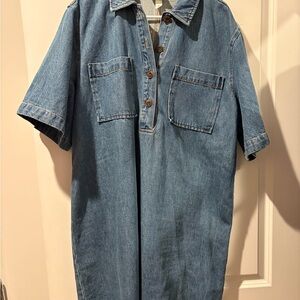 Future Collective Denim dress